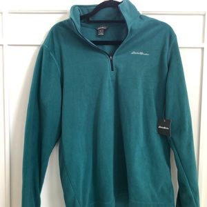 New with tags Eddie Bauer fleece pullover